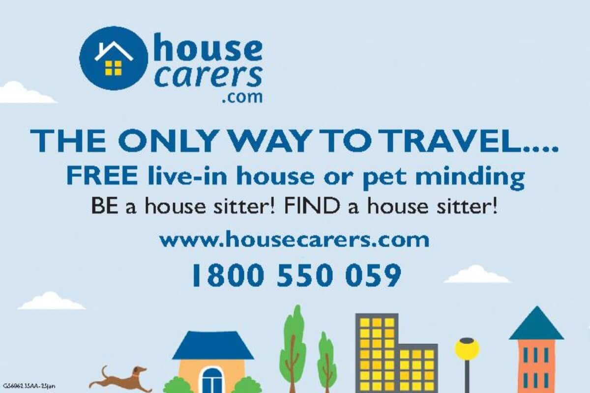 Homeowners looking for housesitters