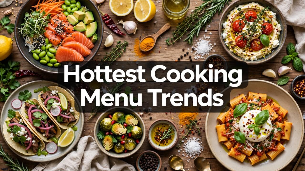 Unveiling the Hottest Cooking Menu Trends of the Year
